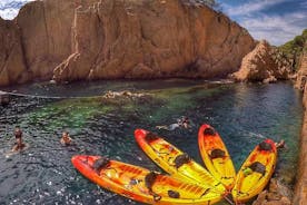 Kayak e immersione in laguna Costa Brava