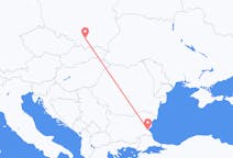 Flyrejser fra Krakow, Polen til Burgas, Bulgarien