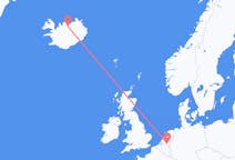 Flyreiser fra Eindhoven, Nederland til Akureyri, Island