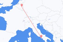 Fly fra Liège til Napoli