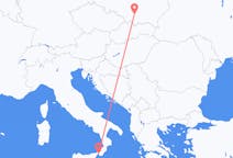 Flyrejser fra Reggio di Calabria til Krakow