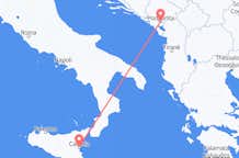 Flights from Catania to Podgorica