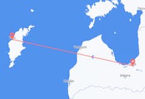 Lennot Visbystä Riikaan