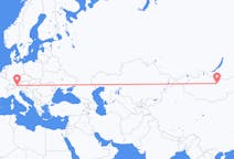Flights from Ulaanbaatar, Mongolia to Innsbruck, Austria