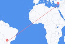 Flights from Foz do Iguaçu to Larnaca