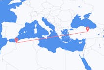 Flyg från Tlemcen, Algeriet till Sivas, Turkiet