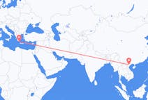 Flyreiser fra Hanoi, Vietnam, til Kythera, Vietnam