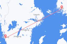 Flights from Turku to Gothenburg