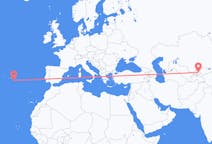 Flights from Namangan, Uzbekistan to Ponta Delgada, Portugal