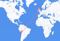 Flyrejser fra Iquique, Chile til Dublin, Irland
