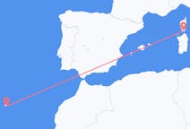 Vols depuis la ville de Funchal vers la ville de Figari