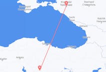 Flights from Krasnodar, Russia to Kayseri, Turkey