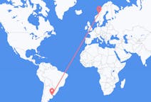 Flights from Buenos Aires, Argentina to Namsos, Norway