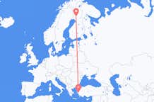 Flights from Izmir to Rovaniemi