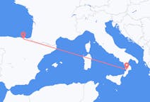 Flyreiser fra Lamezia Terme, Italia til Bilbao, Spania