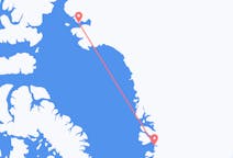 Loty z Qaanaaq, Grenlandia z Ilulissat, Grenlandia