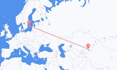 Loty z Ałmaty, Kazachstan z Visby (Dania), Szwecja