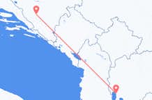 Flyg från Mostar till Ohrid