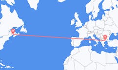 Flyg från Saint John, Amerikanska Jungfruöarna till Kavala Prefecture