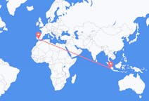 Flüge von Bengkulu, Indonesien nach Sevilla, Spanien