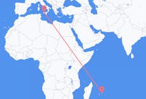 Flights from Mauritius Island, Mauritius to Palermo, Italy
