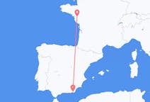 出发地 法国出发地 南特目的地 西班牙Almeria的航班