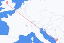 Flights from Tirana, Albania to Birmingham, the United Kingdom