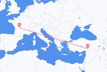 Flyg från Kahramanmaraş till Limoges