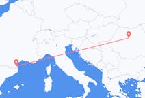 出发地 法国出发地 佩皮尼昂目的地 罗马尼亚Targu Mures的航班