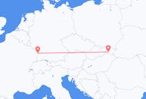 Flyreiser fra Kosice, Slovakia til Strasbourg, Frankrike