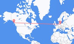 Flyreiser fra Ketchikan, USA til Berlin, Tyskland