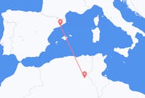 Flights from El Oued, Algeria to Barcelona, Spain