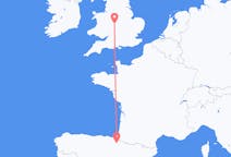 Flights from Pamplona, Spain to Birmingham, the United Kingdom