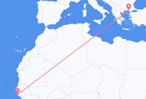 Flyrejser fra Cap Skiring, Senegal til Alexandroupoli, Grækenland