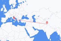Flüge von Srinagar, Indien nach Neapel, Italien