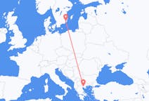 Flyreiser fra Kalmar, Sverige til Thessaloniki, Hellas