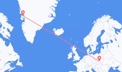 Flights from Kraków, Poland to Qaarsut, Greenland