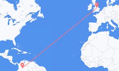 Flights from Villavicencio, Colombia to Nottingham, the United Kingdom