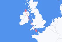 Flyreiser fra Derry, Nord-Irland til Guernsey, Guernsey