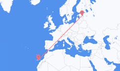 Flights from Las Palmas, Spain to Tartu, Estonia