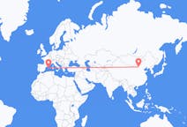 Flyg från Hohhot, Kina till Mahon, Spanien