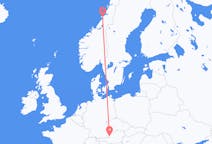 Fly fra Salzburg til Rørvik