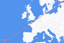 Flights from Santa Maria Island, Portugal to Kardla, Estonia