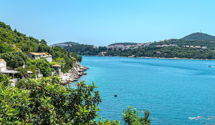 Photo of adriatic Sea in Lozica, Croatia.