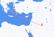 Flights from Arar, Saudi Arabia to Santorini, Greece