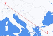 Flights from Isparta, Turkey to Karlsruhe, Germany