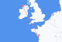 Flights from La Rochelle, France to Donegal, Ireland