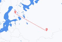 Flyrejser fra Ufa, Rusland til Kuopio, Finland