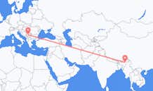 Flyrejser fra Jorhat, Indien til Kraljevo, Serbien