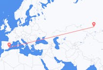 Flights from Abakan, Russia to Alicante, Spain